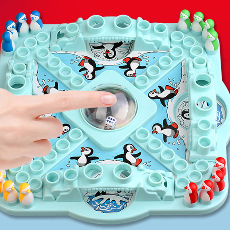 Partyspel Pinguïn Schaakbordsp - Board Game Jenga recensie en prijs