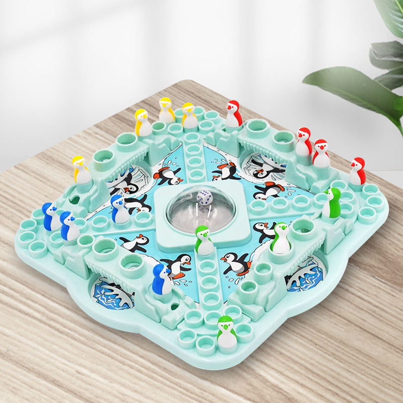 Partyspel Pinguïn Schaakbordsp - Board Game Jenga recensie en prijs