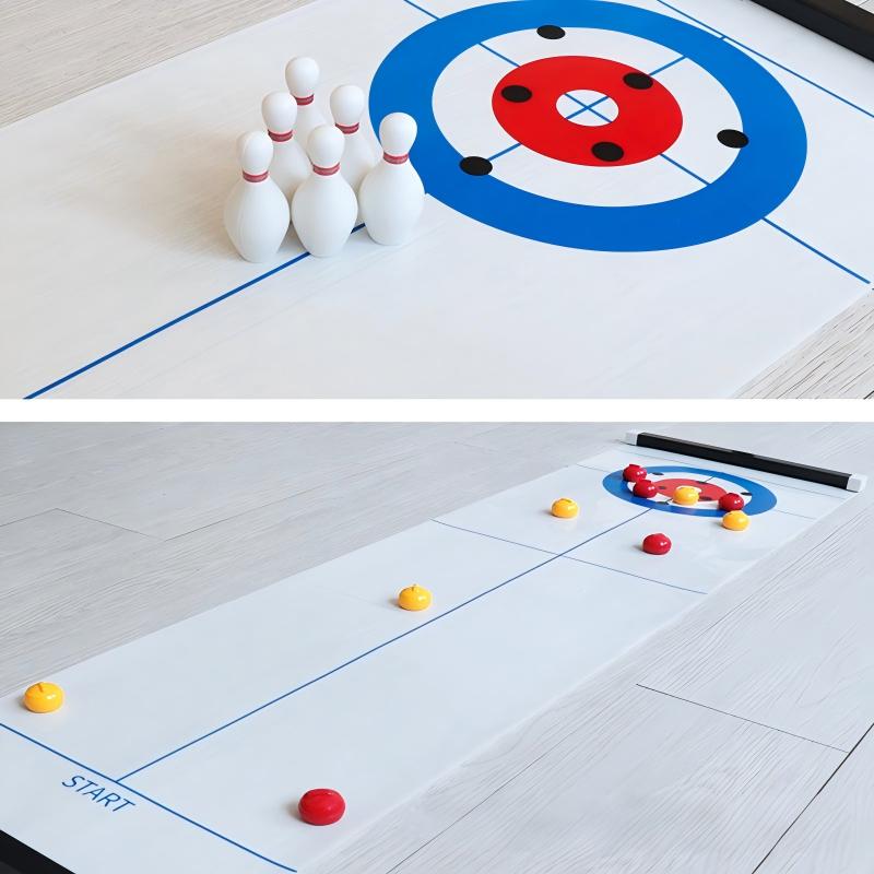 Nieuw Mini Curling & Bowling T - Board Game Electronic Table recensie en prijs