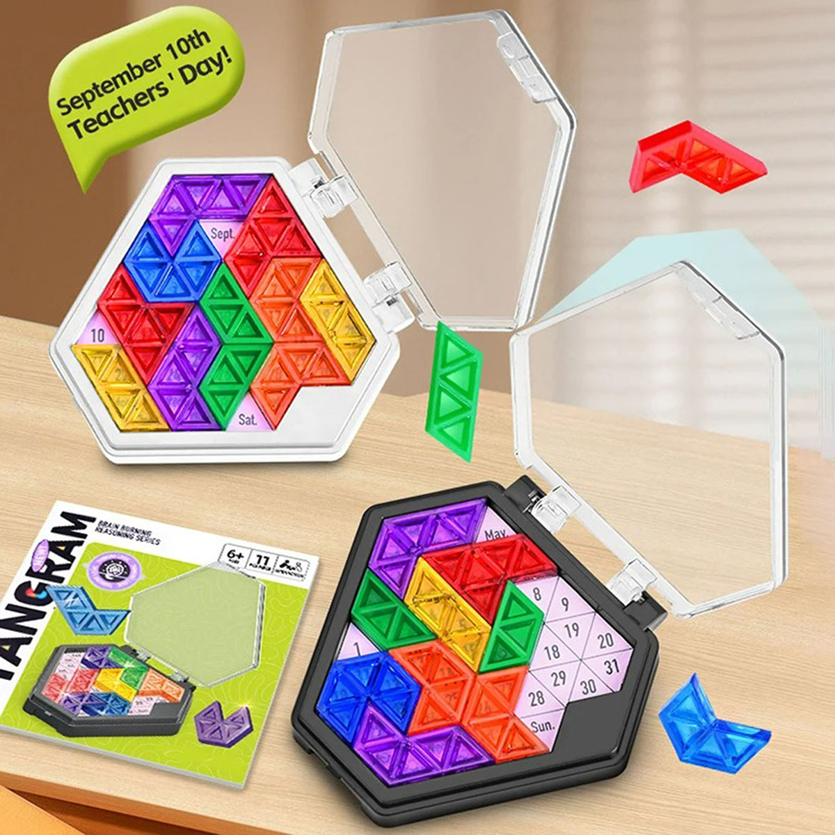 Leuk puzzelkalender-spel, logi - Board Game Fun recensie en prijs