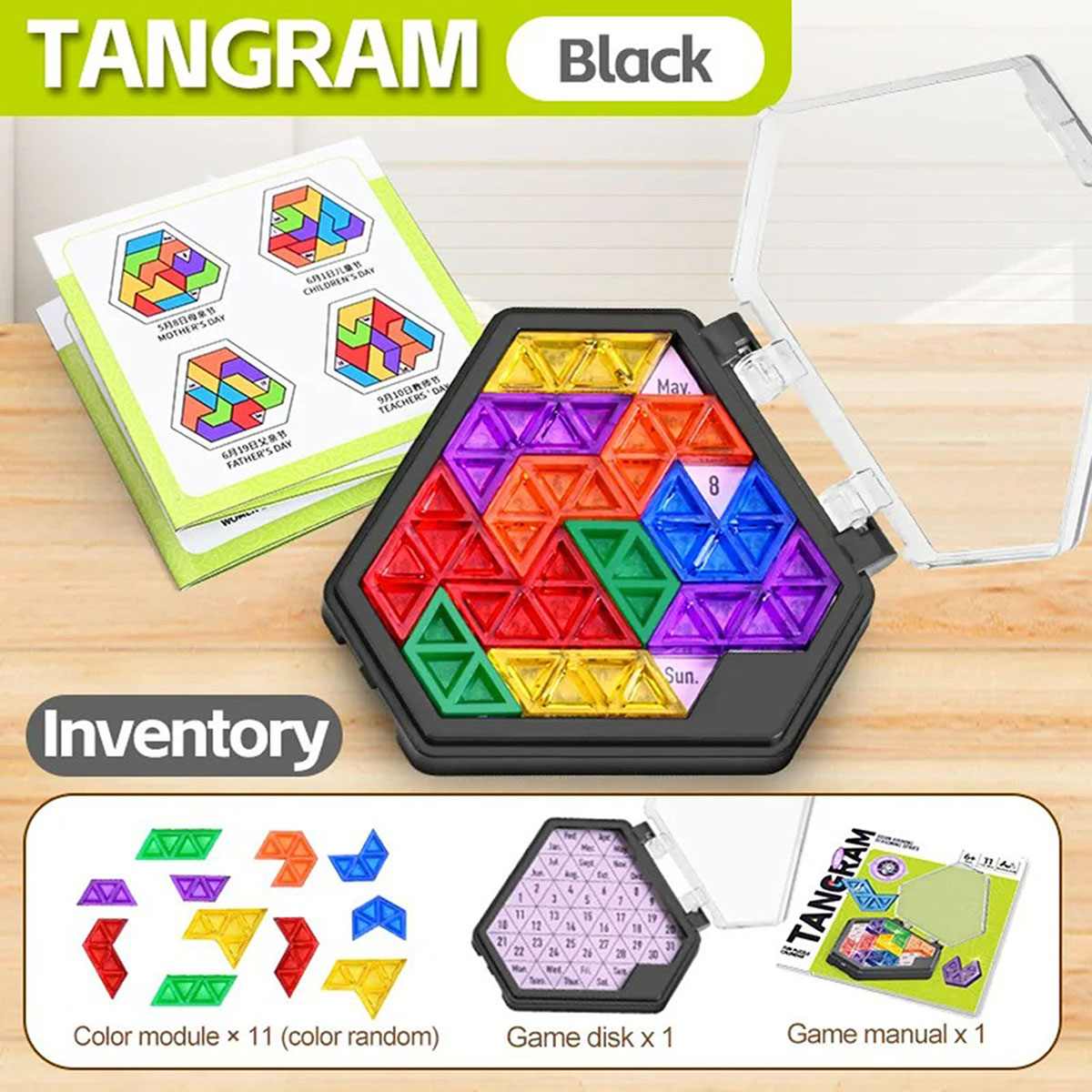 Leuk puzzelkalender-spel, logi - Board Game Fun recensie en prijs