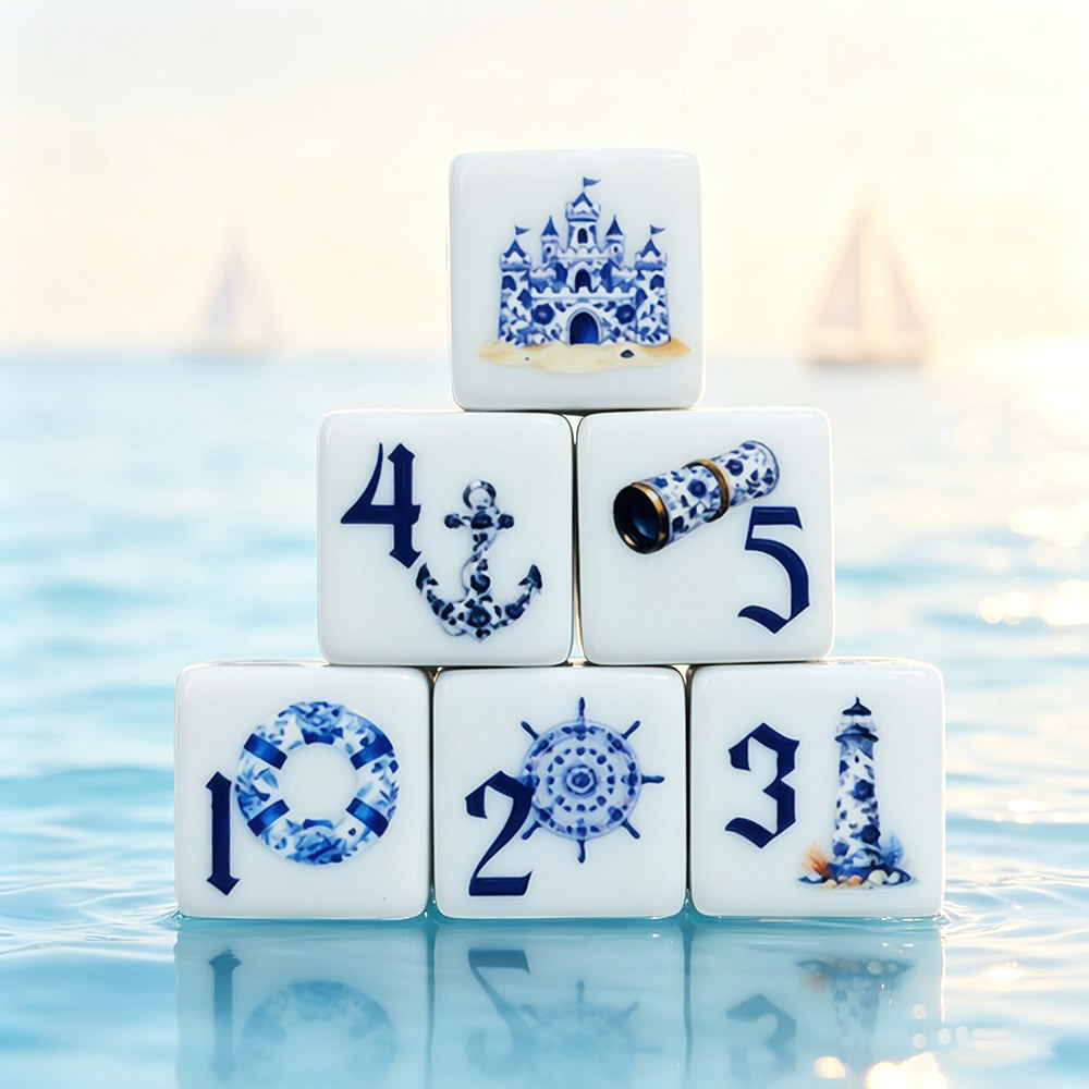 12 stuks blauwe nautische 16MM - Board Game Electronic Table recensie en prijs