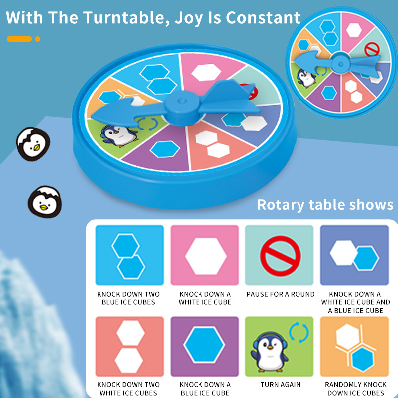 Mini Ice Breaking Penguin kikk - Board Game Jenga recensie en prijs